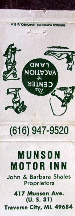 Letherby Motel (Munson Motor Inn) - Matchbook (newer photo)